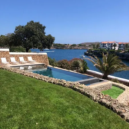 Villa Splendide Les Pieds Dans L'eau Dans La Baie De Mahon *