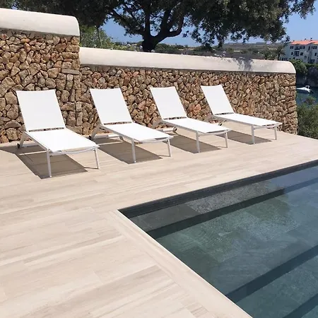 Villa Splendide Les Pieds Dans L'eau Dans La Baie De Mahon *